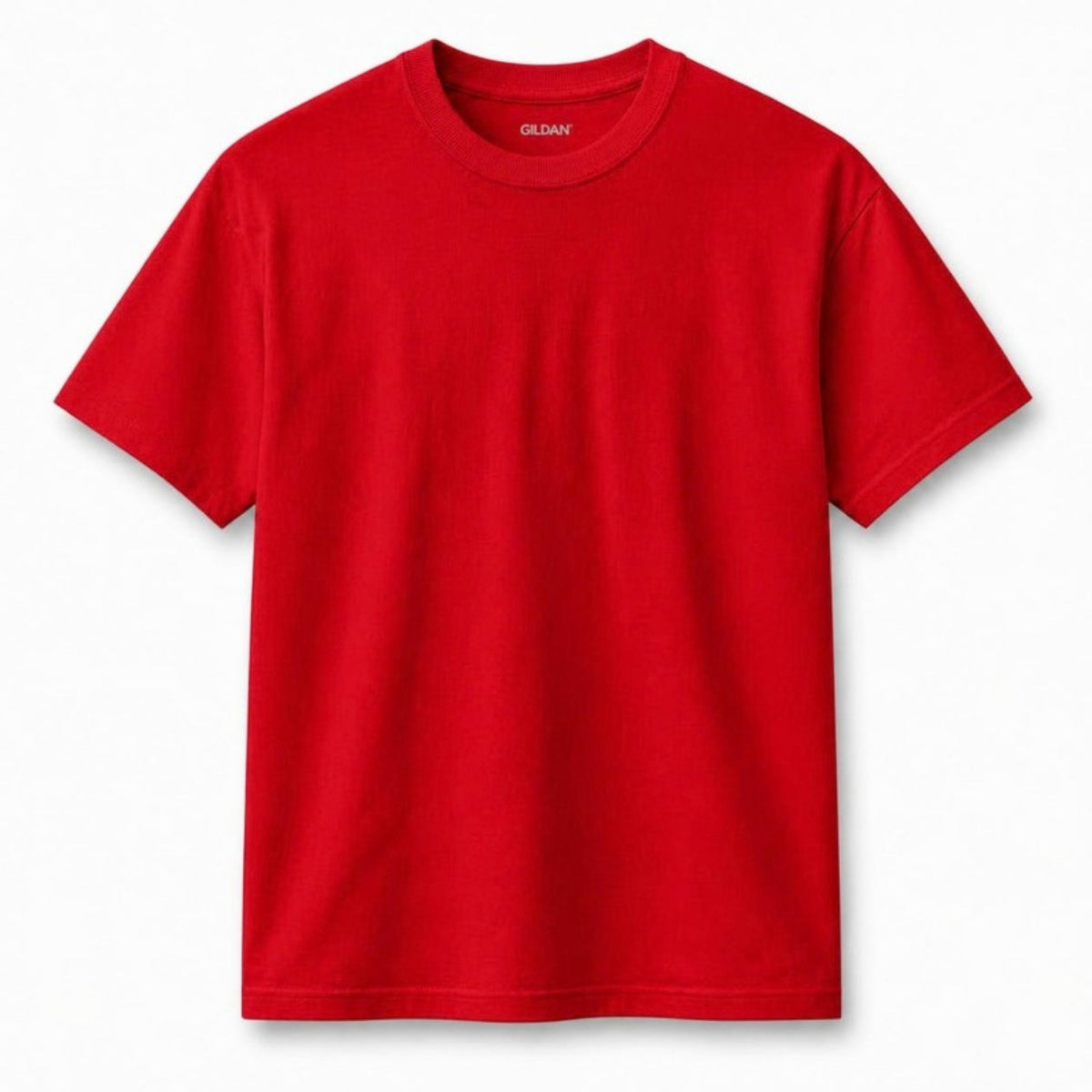 Gildan 5000 Heavy Cotton T-Shirt in Red