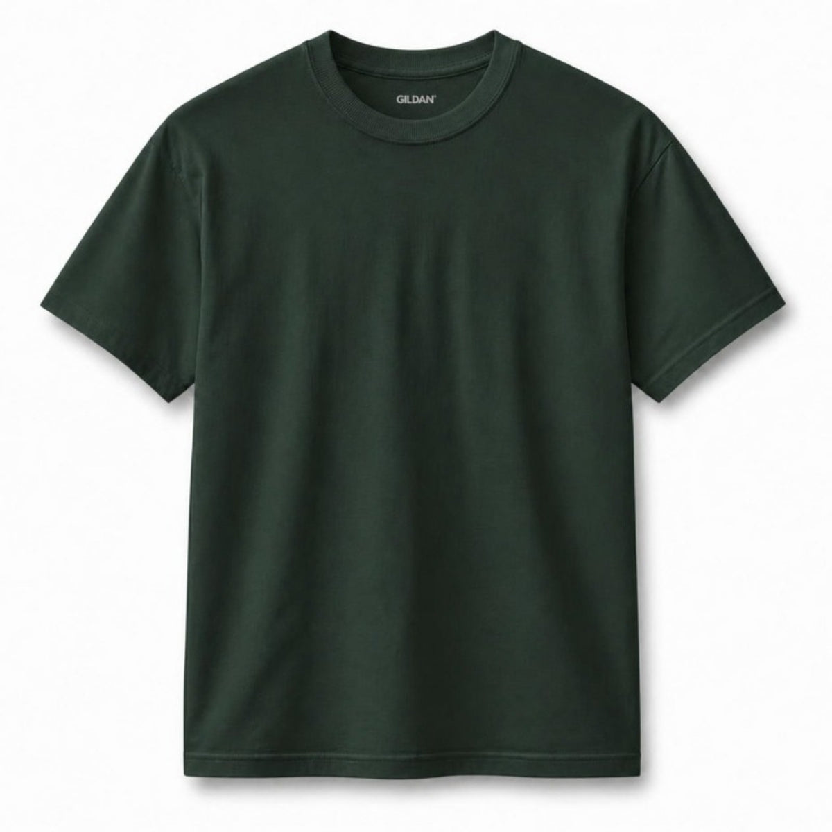 Gildan 5000 Heavy Cotton T-Shirt in Forest Green