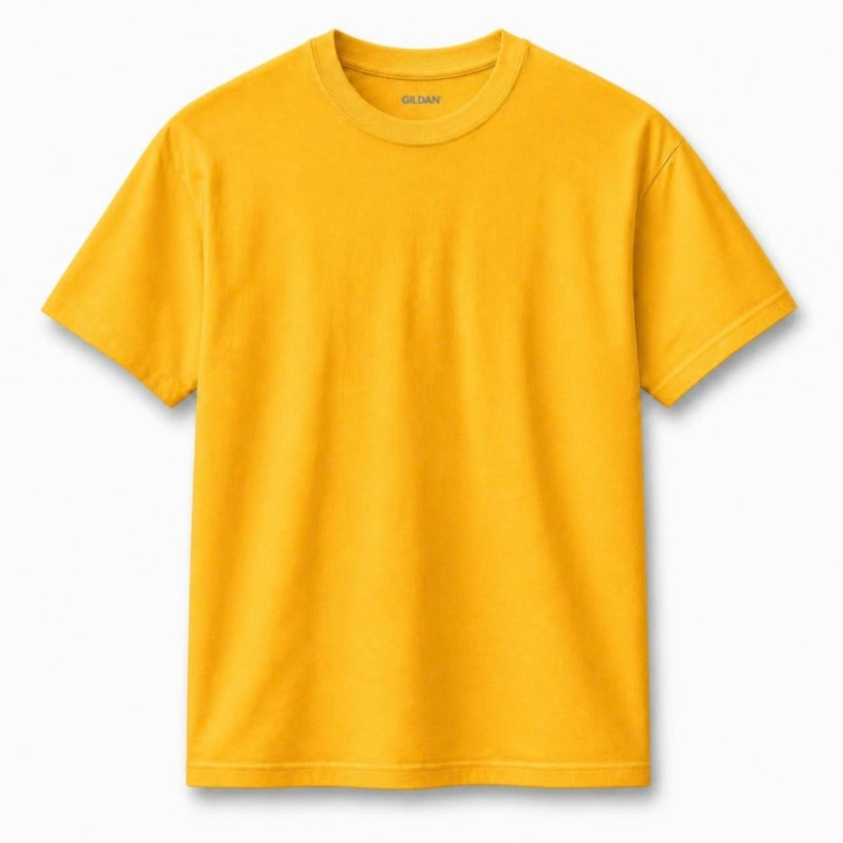 Gildan 5000 Heavy Cotton T-Shirt in Gold