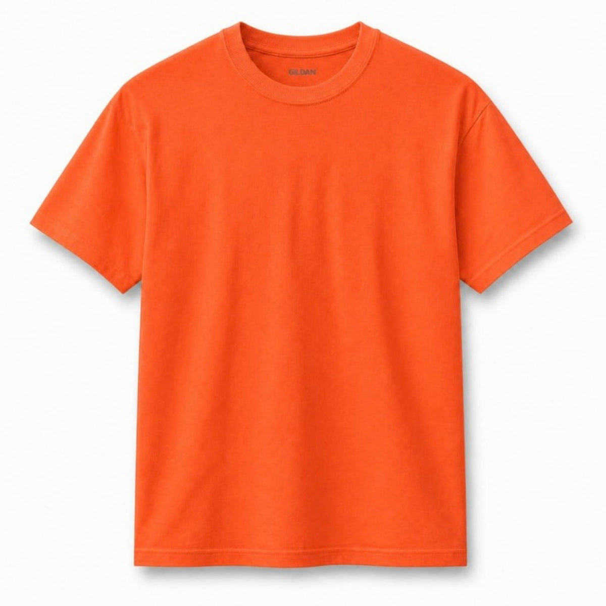 Gildan 5000 Heavy Cotton T-Shirt in Orange