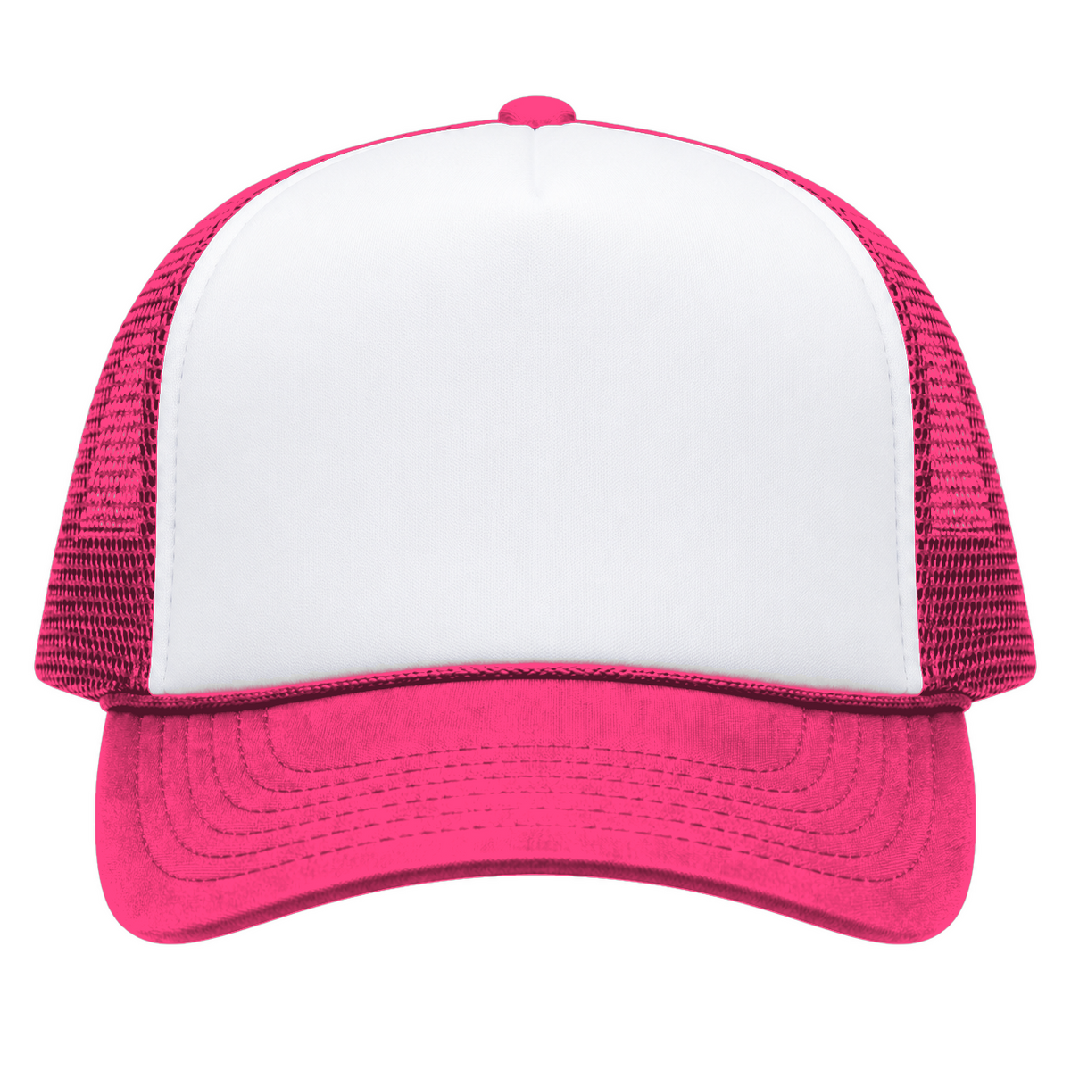 Hot Pink/White