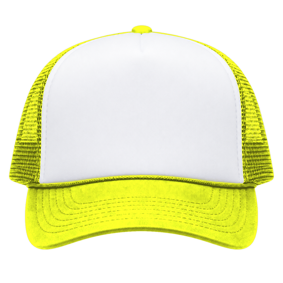 Neon Yellow/White