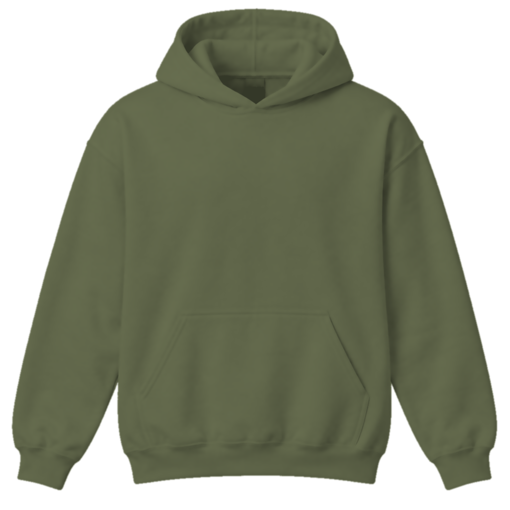 Military Green hoodie