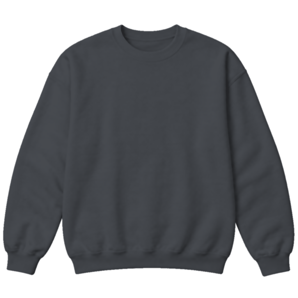 Dark Heather crewneck sweatshirt