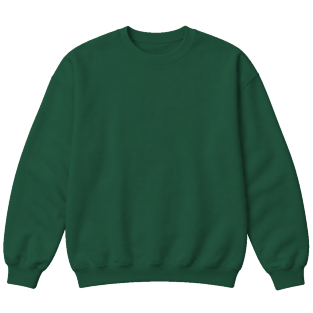 Forest Green crewneck sweatshirt
