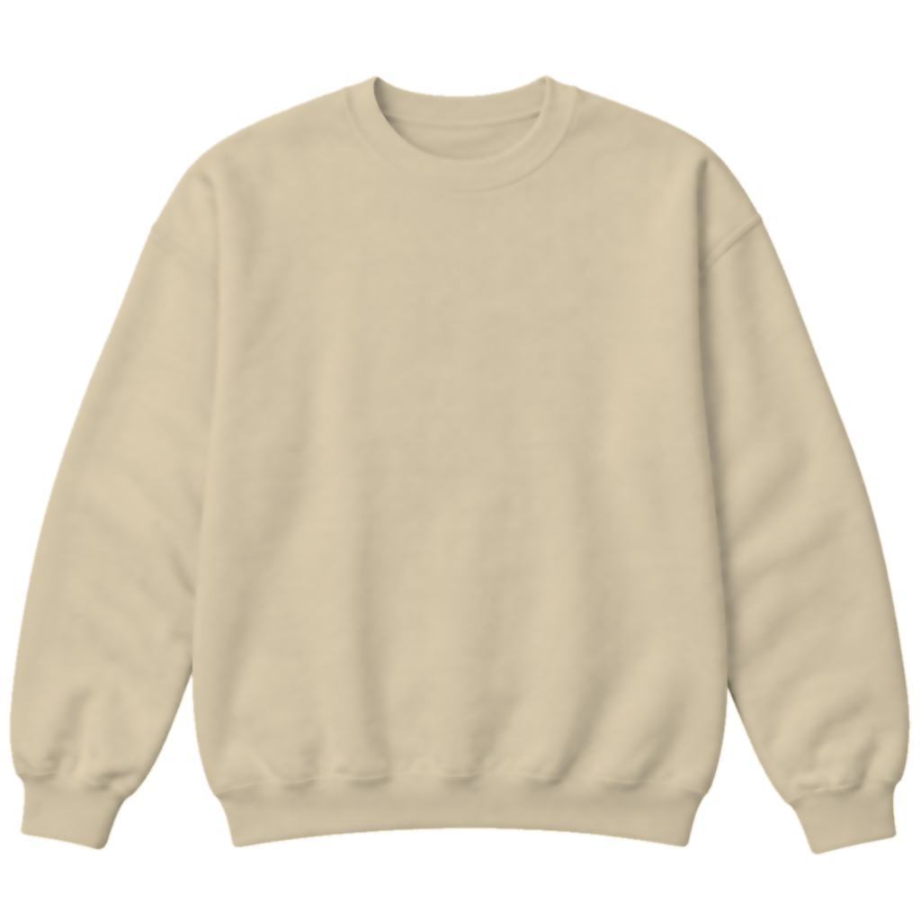 Sand crewneck sweatshirt